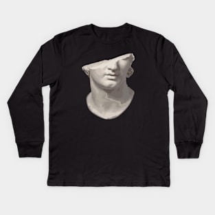 greek sculpture Kids Long Sleeve T-Shirt